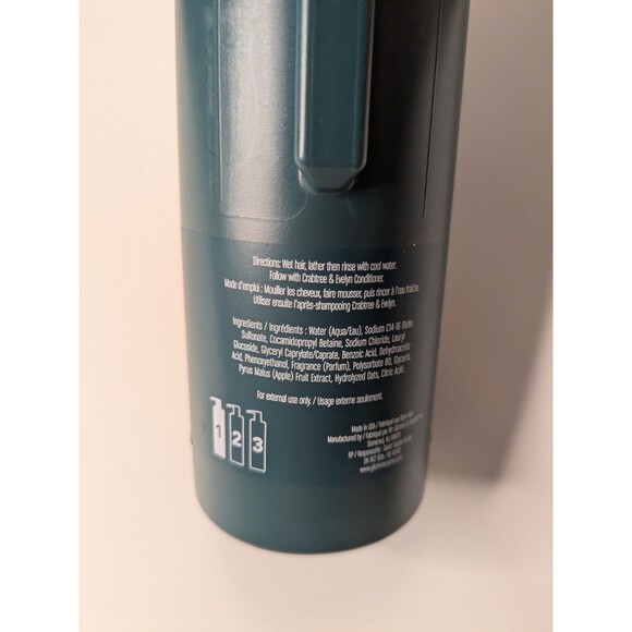 Set of 2 Crabtree & Evelyn Cleanse + Clarify Shampoo 15oz / 440ml Luxury Gift - Picture 4 of 4